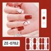 Zhengxiang nuevo día de San Valentín esmalte de uñas película pegatinas para uñas transfronterizas 16 dedos amor pegatinas para uñas estampado de labios pegatinas para uñas rosas