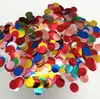 Lentejuelas para Globos, Confeti de Papel de Colores, Rellenos para Globos Bobo, Confeti Transparente para Globos, Confeti de Papel, 100 Gramos