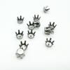 Acero inoxidable seis garras zirconio garra acero inoxidable soporte de zirconio pendiente de seis garras acero inoxidable accesorios DIY