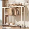 Perchero simple de pie para dormitorio, hogar, balcón, tendedero interior, adecuado para apartamentos de alquiler y dormitorios