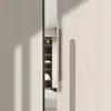 Nueva Manija de Puerta de Madera Maciza Estilo Chino Bronce Minimalista Inscripción Hotel Club Caja Manija de Puerta de Cristal Puerta Deslizante