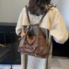 Bolsa de mão retrô estilo coreano, novo modelo 2026, mochila versátil de alta qualidade, bolsa de ombro e transversal casual e da moda