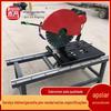Fabricante de máquinas de corte de pequenas rodas de moagem de alta potência de 11 kW, máquina de corte pequena de aço plano e redondo para processamento e corte