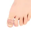Anillo nuevo para dedo del pie con incrustación, elástico, rebote, ranura para uña, clavo de rodillo, estiramiento físico, para caminar, lavable, reutilizable