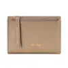 Billetera Corta para Mujer Transfronteriza Ins Moda Simple 70% de descuento Logo Herraje Ranuras para Múltiples Tarjetas Venta al por Mayor