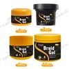 Borda de comércio exterior costeletas cabelo cera trança gel gel de trança suja gel de estilizar gel hidratante