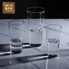Vaso de Whiskey Ultra Delgado de Alto Borosilicato, Vaso Mezclador Específico para Bar, Vaso de Cerveza de Gran Capacidad, Vaso de Tubo Recto, Vaso Simple con Borde Invertido