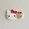 Nuevos Gafas Gato Oso Kt Accesorios Pasador DIY Decoración Funda de Teléfono Móvil Agujero en Zapatos con Decoración de Pegamento Crema