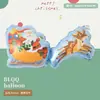 Nueva Serie de Decoración para Fiesta Navideña Mini Muñeco de Nieve, Anciano, Reno, Árbol de Navidad Globos de Papel de Aluminio Serie Navideña