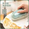 Cepillo de baño con mango cepillo para azulejos de baño cepillo de descontaminación para cocina cepillo de esponja para lavar ollas fábrica oferta