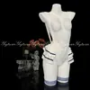 Body Sexy de Estilo Discoteca con Abertura en la Entrepierna, Uniforme Burlón que No Requiere Quitarse, Conjunto JK, Atuendo de Marinero 7794