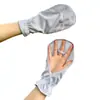 Guantes de Protección Solar para Mujer para Conducir Verano Delgados Cortos Parasol para Coche Eléctrico Seda de Hielo Dedo Blanco Cubierta Dorsal