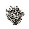 Preto e Branco três olhos contas redondas inocentes Contas soltas de Jade contas de ágata 6mm acessórios de pulseira colar diy contas