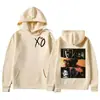 Sudaderas con Capucha Gráficas de Fin de Semana Vintage, Sudaderas Oversize para Hombres y Mujeres, Estilo Hip-Hop Rock