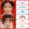 Pegatinas Faciales de Tatuaje Coloridas de Año Nuevo para Niños, Pegatinas de Maquillaje Facial con Purpurina No Tóxicas para la Frente, Año del Caballo 2026 Alto Valor Estético