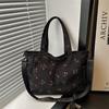Bolsa tote de alto valor popular deste ano 2025 primavera e verão nova moda all-match bolsa de ombro de grande capacidade bolsa casual