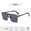 Gafas de Sol para Hombre Estilo Nuevo Personalizadas de Acero y Cuero, Gama Alta, Alta Definición, Gafas con Protección Anti-UV, Protección Solar, Moda para Exteriores Venta al por Mayor