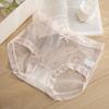 Braguitas de Encaje para Mujer Cintura Media Lindas para Niñas Transpirables Talla Grande Sexy Levanta Glúteos Shorts Triángulo para Mujer