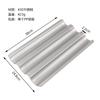 Rejilla para baguette doméstica baguette baguette onda bandeja para hornear Molde para hornear pan largo herramientas para hornear