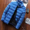 Comércio Exterior AliExpress Outono Inverno Esportes Jaqueta de Algodão Masculina Gola Alta Cardigã Parka de Algodão para Exterior Jaqueta Casual Roupas de Algodão Quentes Vestuário Masculino