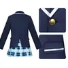 World Project Trajes de Cosplay Escenario Colorido con Shiroishi an Kusanagi Nene Uniforme Disfraz de Cosplay de Anime