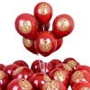 Globo de látex rojo de la felicidad doble, de una sola capa, con la palabra "doble felicidad" de 10 pulgadas, 2.2g, decoración de boda, decoración de habitación de boda, globo rojo grande de la felicidad