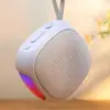Altavoz Bluetooth Portátil de Fábrica Mini Altavoz Inalámbrico con Ranura para Tarjeta Pequeño Portátil para Exteriores Cañón de Acero Pequeño Altavoz Subwoofer