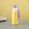 Garrafa de Leite de Aço Inoxidável 316 de Alta Qualidade, Copo Térmico, Copo Portátil com Canudo, Copo para Viagem ao Ar Livre, Copo de Água para Estudantes