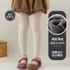 Calça Curta de Veludo Fino Lisa para Meninas Novo Estilo Outono e Inverno 2025 Frete Grátis Leggings para Meninas com Forro de Lã Meias de Dança Dropshipping