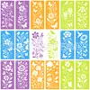 Template de Pintura Spray Colorido de Flores e Grama Mais Vendido na Amazon Ferramenta Auxiliar para Pintura Graffiti Quadro de Desenho Criativo DIY para Crianças Pet