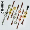 Colher para Tinta de Fogo, Partículas de Cera para Tinta de Fogo e Tiras de Cera, Use uma Colher para Derreter a Cera de Tinta de Fogo, Use uma Colher para Fazer Selo de Cera de Tinta de Fogo, Use Acessórios