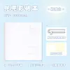 Cuaderno de bocetos rasgable Fruta Azul Mini libro de dibujo para estudiantes Libro de acuarela portátil engrosado Cuaderno de bocetos en blanco