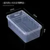 Caja de Cría de Reptiles Tanque para Tortugas Rana Cornuda Gecko Terrario para Reptiles Mascota Caracol Araña Cangrejo Ermitaño Caja de Cría Caja de Desechos