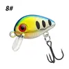 Micro Mini Pequeño Gordo 1.8g 2.7cm Flotante Xiaomi Anzuelo Único Mino Abs Señuelo Artificial Luya