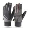 Luvas de Inverno para Homens, Forradas com Fleece, Compatíveis com Tela Sensível ao Toque, Antiderrapantes, à Prova de Frio, Adequadas para Andar de Bicicleta Elétrica, Dirigir, Ciclismo ao Ar Livre à Prova d'Água, Luvas Quentes para Mulheres