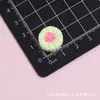 Accesorios de resina para mini pasteles esmerilados multicolor, llaveros DIY con pegamento de crema, fundas de teléfono hechas a mano, accesorios para el cabello al por mayor