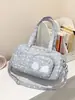 Bolsa Ita de Ángel Bidimensional Estilo Yabi Ligero Estilo Coreano Estampado de Estrellas Concierto Observación de Estrellas Hombro Único Debajo del Brazo Portátil Bolsa para Muñecas