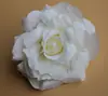 Flor de rosa artificial cabeza de flor boda tela de seda floral DIY arco T mesa decoración fondo flor rizada Rosa