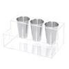 Secador de Pelo Caja de Almacenamiento Acrílica Organizador de Escritorio para Baño Caja Transparente Estante de Almacenamiento para Herramientas de Peluquería Productos de Maquillaje y Cuidado de la Piel