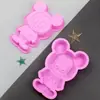 Molde de Bolo de Silicone de Rato de Desenho Animado Único Ferramentas de Cozinha para Assar Molde de Sabão de Silicone DIY Molde de Gelo Doméstico