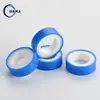 Cinta selladora de PTFE engrosada con etiqueta azul para herrajes y accesorios de plomería, cinta selladora impermeable para envolver