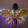 Globo luminoso grande de alas de mariposa con juguete de luz decoración para fiesta de cumpleaños infantil, diseño para fotomatón, venta al por mayor
