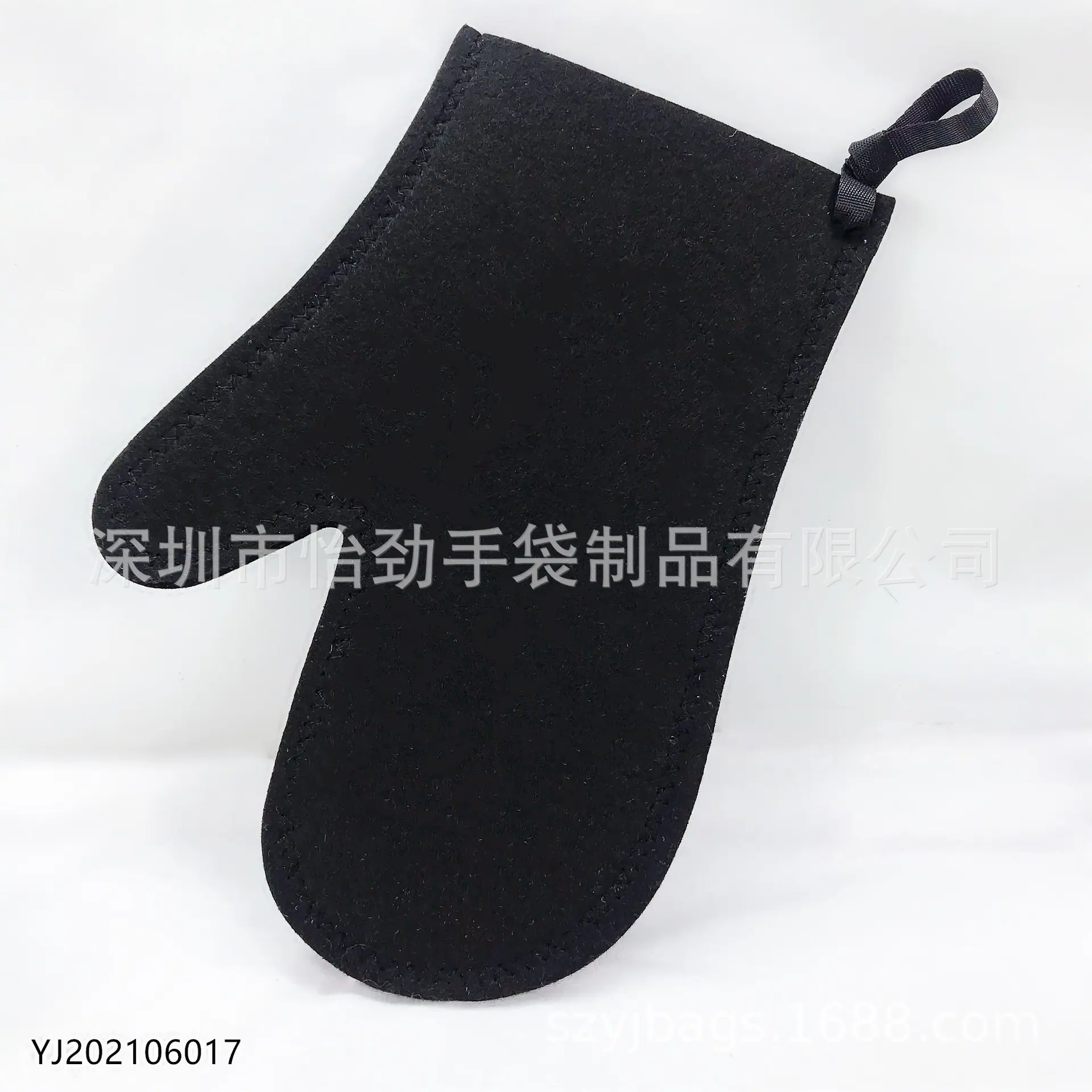 素色戟绒隔热手套