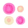 Molde de silicona de flor de crisantemo grande, herramienta de decoración de bordes para fondant de pastel, molde para hornear