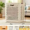 Cesta de lavandería plegable con ruedas, cubo de almacenamiento de lavandería de gran capacidad para uso doméstico, tamaño extragrande, adecuado para baños y lavaderos
