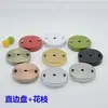 Lámpara de araña pasillo pasillo bar lámpara de pared placa de techo borde recto disco chasis base lámpara accesorios de iluminación DIY