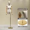 Novo manequim feminino estilo coreano, suporte de bambu para vitrine de loja de roupas