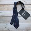 Corbata de patrón pequeño para hombre ropa formal para hombre negocios 8cm moda casual retro corbata marrón corbata de caricatura