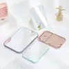 Espejo de Maquillaje de Escritorio, Espejo Pequeño Plegable Portátil, Espejo de Escritorio para Dormitorio de Estudiante, Espejo de Tocador Tamaño Grande al por Mayor
