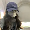 Blogger de Corea del Sur Mismo Estilo Ins Gorra Nueva de Cuadros Cara Pequeña de Niño Visera Curva Pequeña Gorra de Béisbol Casual para Parejas Hombres